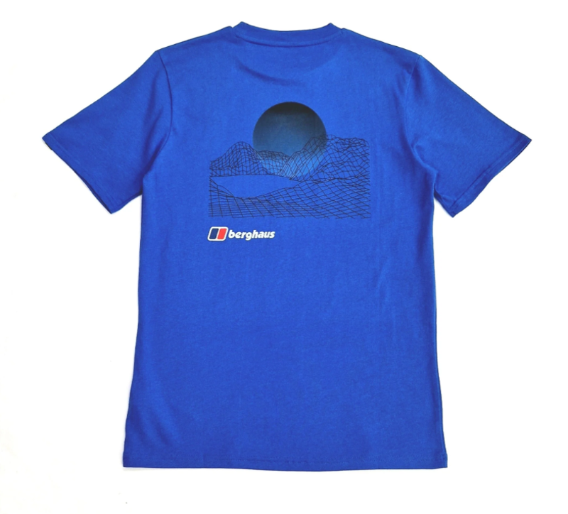 Berghaus Men's Snowdon Short Sleeve Tee 2.0 in Blue -1